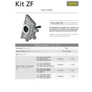 PTO ZF TRAXON 12TX-2620 alaplap + tengely