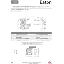 PTO EATON (1:1,32) hátsó hajtás, 4106, 5206 DT/OD
