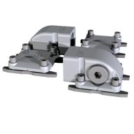 ASA CSATLAKOZÓ KIT 5/4" RAIL