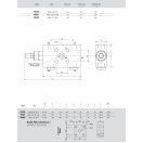 OM VBCD 1/2" SE FL OVERCENTER FÉKSZELEP