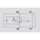 OM VBCD 1/2" SE OVERCENTER FÉKSZELEP