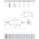 OM VBCD 3/4" DE-A KETTŐS OVERCENTER FÉKSZELEP