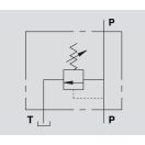 OM VMP 3/4" NYOMÁSHATÁROLÓ