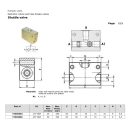 HIDRAULIKUS "vagy" szelep 3/8"