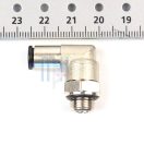MEILLER PNEUM.Könyök 4mm G1/8