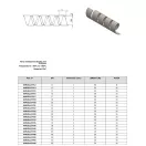 TÖMLŐVÉDŐ MŰANYAG SPIRÁL D=20